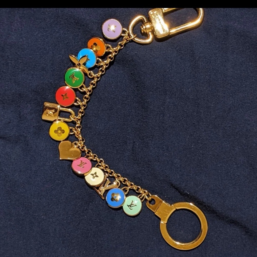 ISO LV Pastilles Bag Charm
